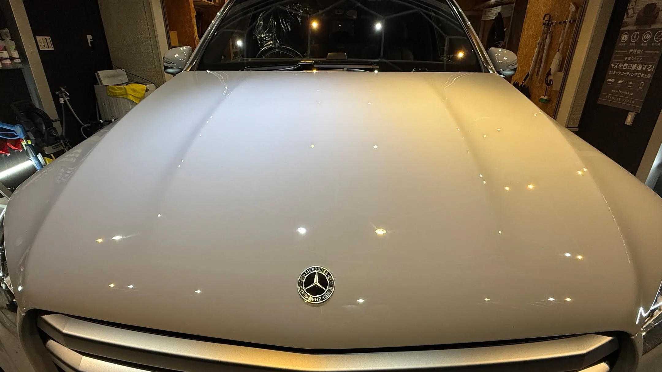 新車のBENZ GLSがさらに輝きを増しました✨🚗✨