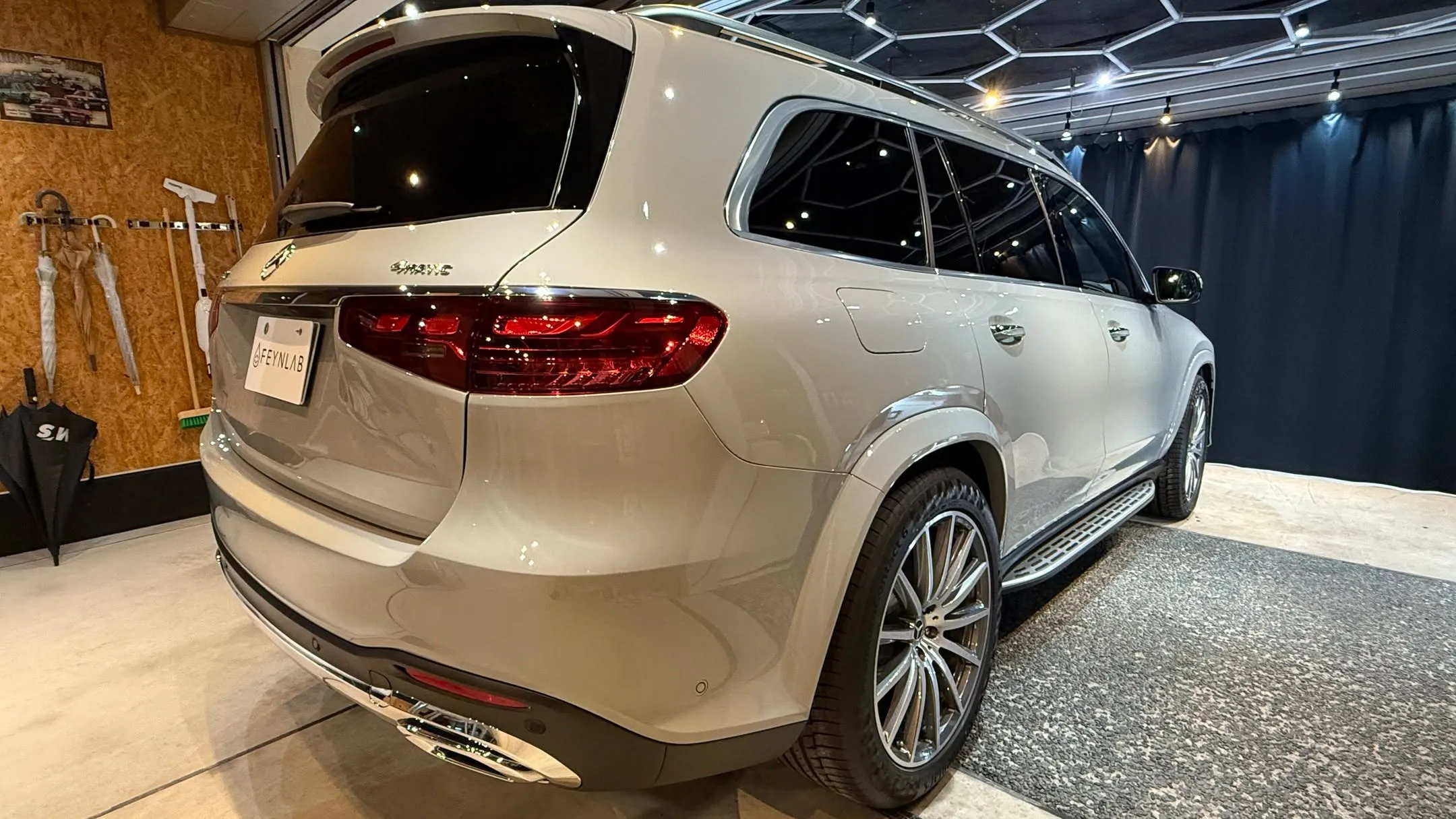 新車のBENZ GLSがさらに輝きを増しました✨🚗✨