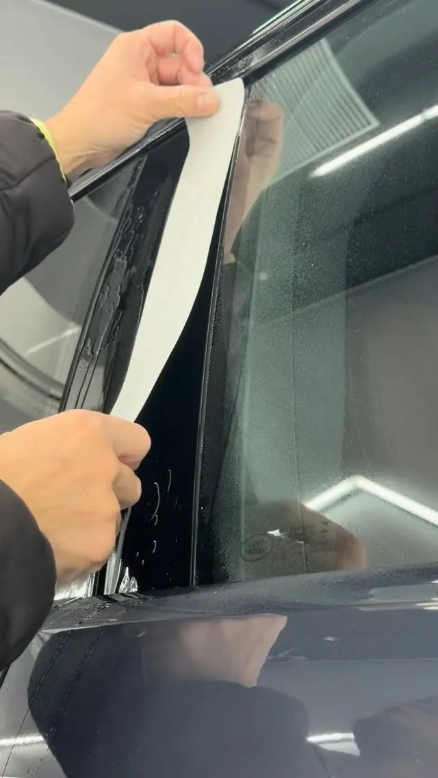 傷付きやすいピラー部の保護にもPPF👍